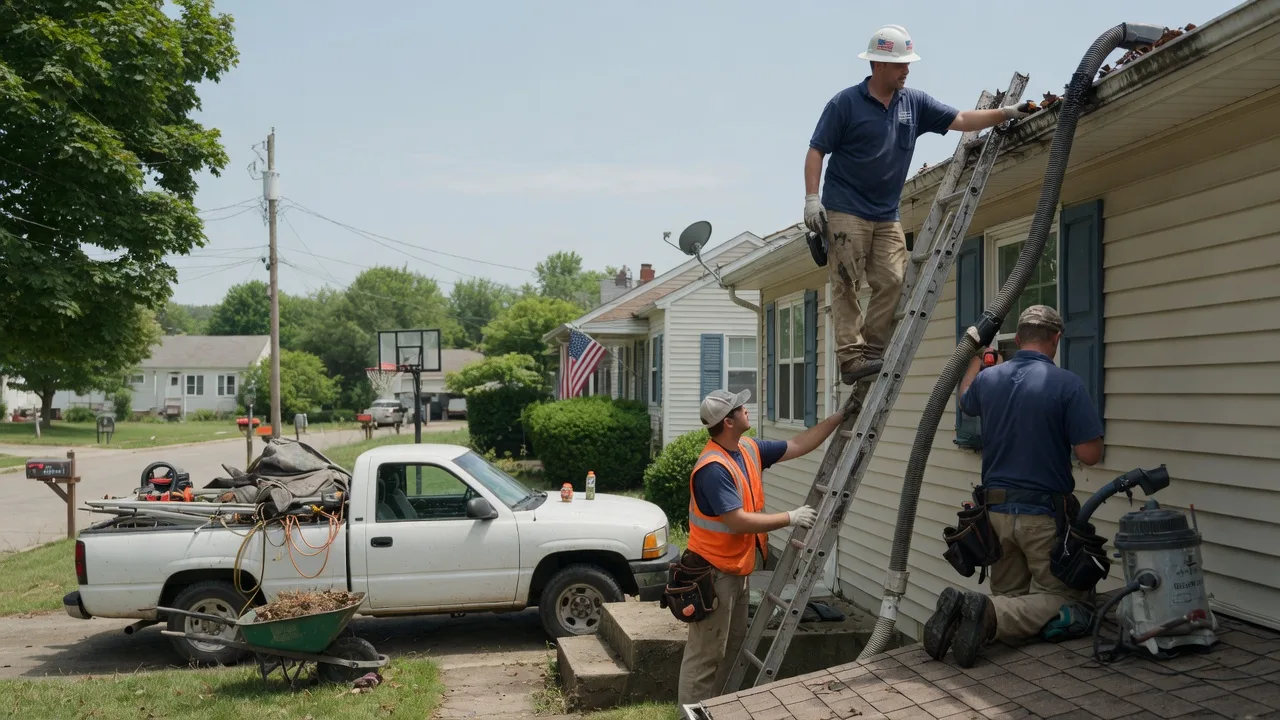 Gutter Installation in New Memphis, IL near me